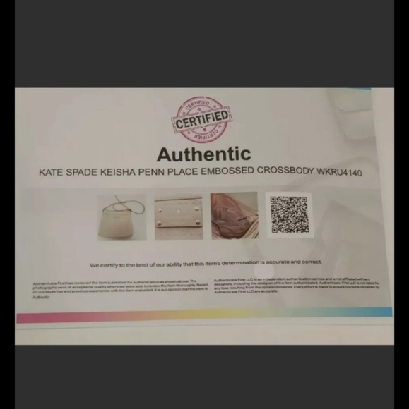 💎Authentic💎 Kate Spade Keisha Penn Place Crossbody Purse w/COA - Picture 6 of 8